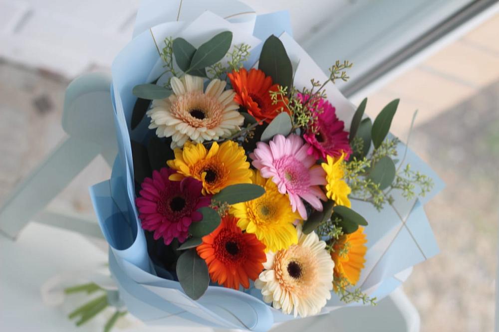 Букет цветов из: Герберы в Радице-Крыловке