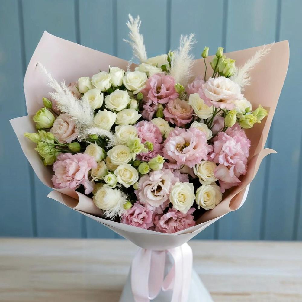 Букет цветов из: Альстромерии и Розы в Радице-Крыловке