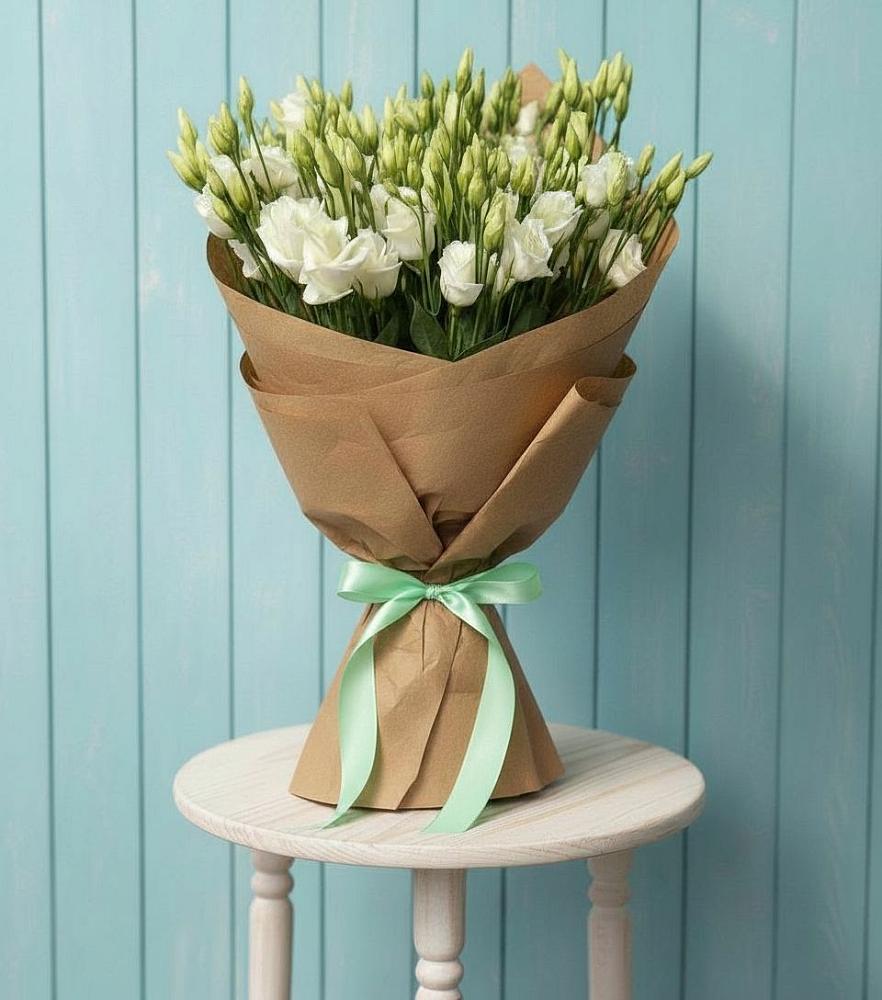 Букет цветов из: Лизиантусы в Радице-Крыловке