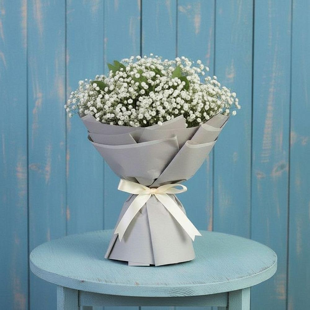 Букет цветов из: Гипсофила в Радице-Крыловке