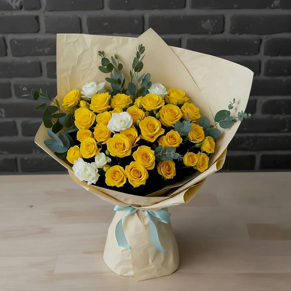 Букет цветов из: Розы в Радице-Крыловке