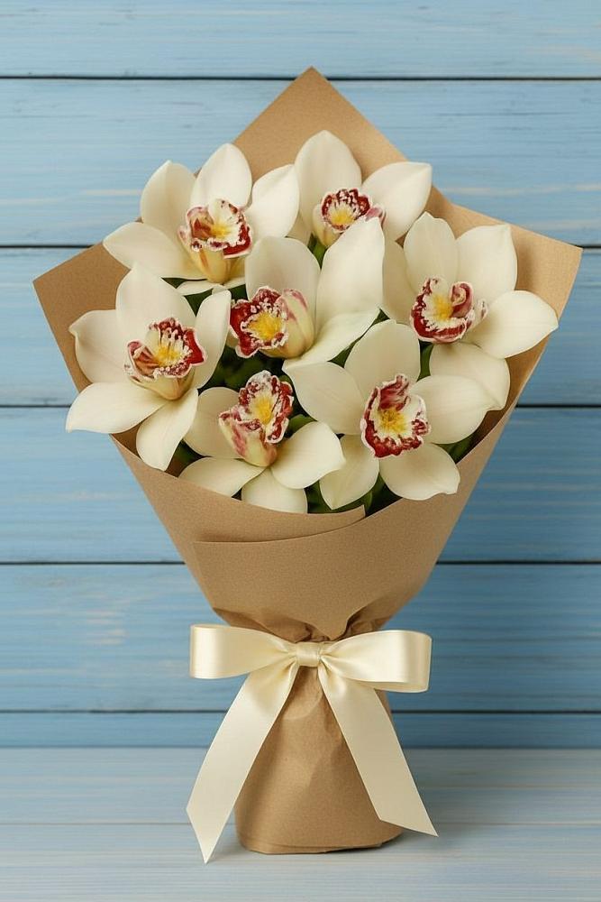 Букет цветов из: Орхидеи и Розы в Радице-Крыловке