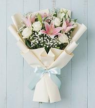 Букет цветов из:  Лилии в Радице-Крыловке