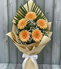 Букет цветов из:  Герберы #REPLACE_PRED# Радице-Крыловке